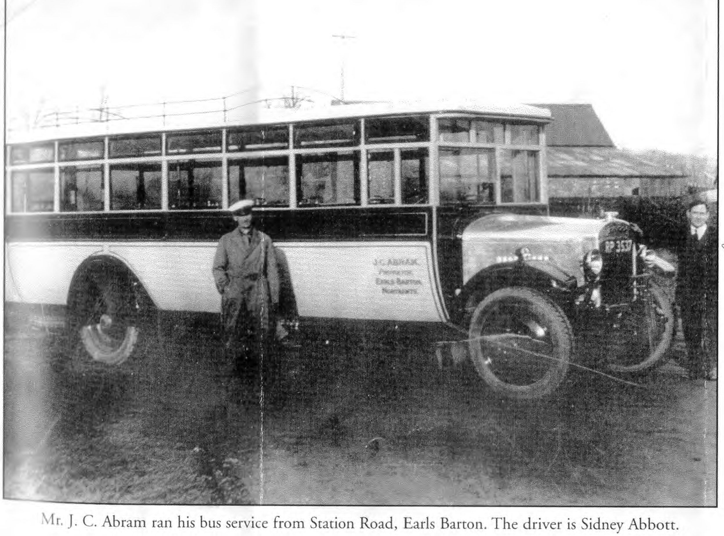 Joseph Abram and bus
